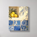 Search for mediterranean canvas prints Blue