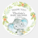 Search for sweet elephant stickers Baby shower