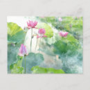 Search for pink watercolor postcards Green