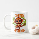Search for cheeky monkey mugs Cute