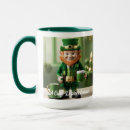 Search for cute leprechaun mugs Gold