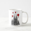 Search for red balloons mugs Hot air balloon