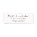 Search for wedding return address return address labels Minimal