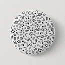 Search for musical graphic badges White