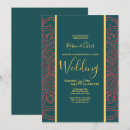 Search for yellow and teal wedding invitations Coral