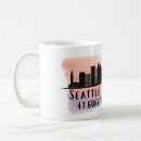 Search for seattle skyline mugs Washington