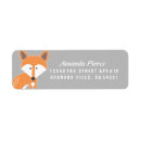 Search for cartoon animal return address labels Illustration
