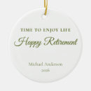 Search for new beginning christmas tree decorations Happy retirement
