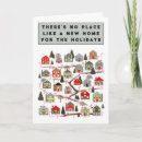 Search for real estate agent christmas cards New house