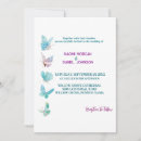Search for butterfly wedding invitations Colourful