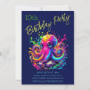 Search for marine birthday invitations Summer