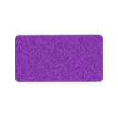Search for glitter background return address labels Purple