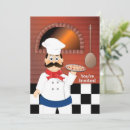 Search for pizza chef invitations Fun