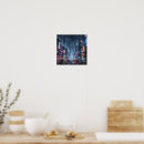 Search for futuristic city posters Cityscape