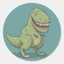 Search for cartoon t rex stickers Boy