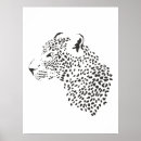 Search for black white leopard print posters Africa