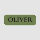 Search for oliver name tags Minimalist