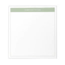 Search for green notepads Colourful