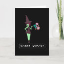 Search for broom halloween cards Creepy