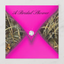 Search for camo bridal shower invitations Pink