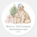 Search for minimalist dog stickers Merry christmas