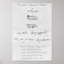 Search for autograph posters Brief