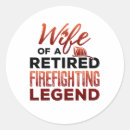 Search for firefighter retirement stickers Retired