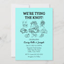 Search for line drawing wedding invitations Vintage