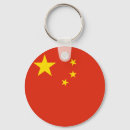 Search for chinese key rings Flag