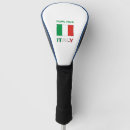 Search for italian golf head covers Green white red
