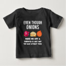 Search for no onions tshirts For kids