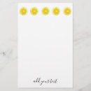Search for lemon stationery paper Yellow