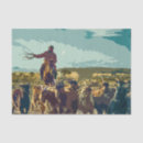 Search for cowboy tissue paper Horse