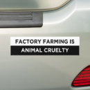 Search for farming bumper stickers Vegan