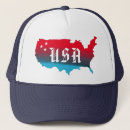Search for blue map hats Usa