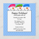 Search for snowmen invitations Blue