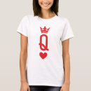 Search for ladies poker tshirts King