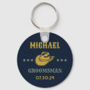 Search for gold colour key rings For him
