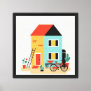 Search for black and red canvas prints Yellow