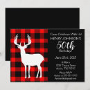 Search for deer hunting birthday invitations Rustic
