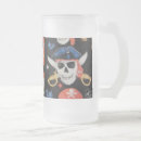 Search for pirate beer glasses Jolly roger
