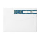 Search for gold anchor return address labels Modern