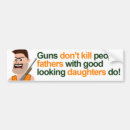 Search for father daughter bumper stickers Guns