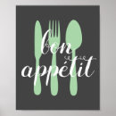 Search for bon appetit posters Kitchen