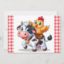 Search for cow and chicken cards Cute