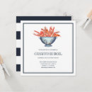 Search for crab feast invitations Coastal style