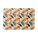 Search for blue and orange bath mats Botanical