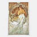 Search for alphonse mucha tea towels Nouveau