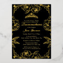 Search for black rose gold quinceanera invitations Floral
