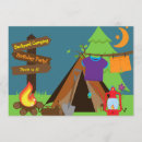Search for backyard sleepover invitations Campfire